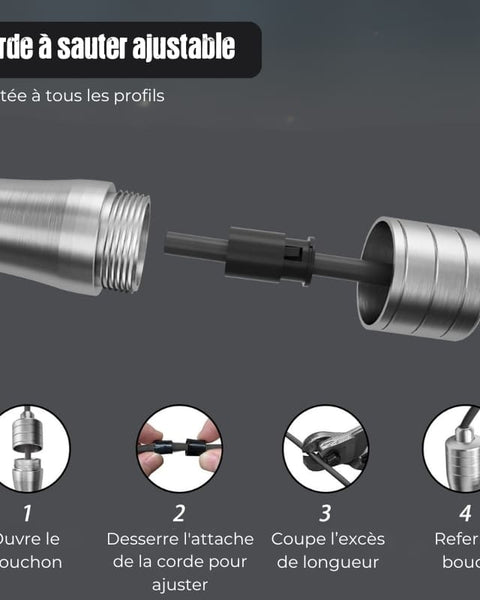Corde à Sauter de vitesse Nomad'Burn™