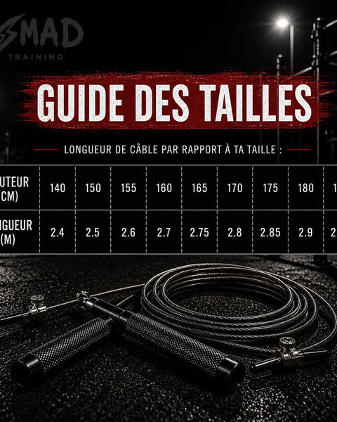 Corde à Sauter Professionnelle Nomad'Burn™