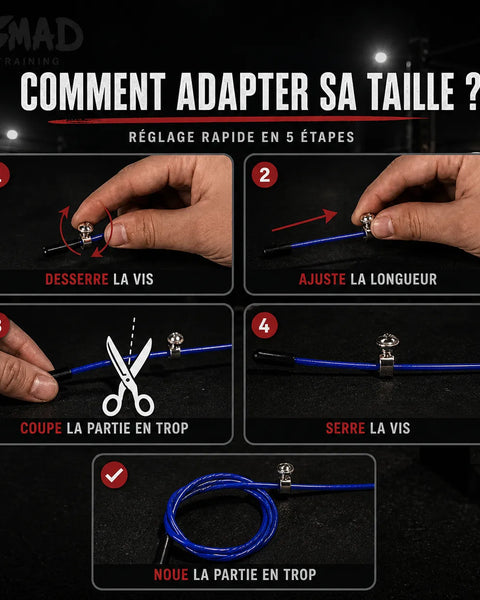 Corde à Sauter Professionnelle Nomad'Burn™